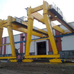 Semi Goliath Cranes are mainly used for heavy load