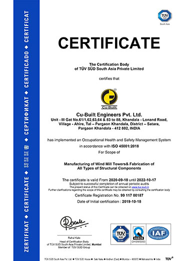 ISO-45001-2018-Certificate