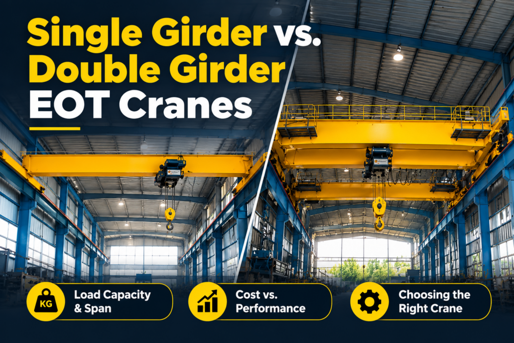 Signle girder vs double girder eot crane