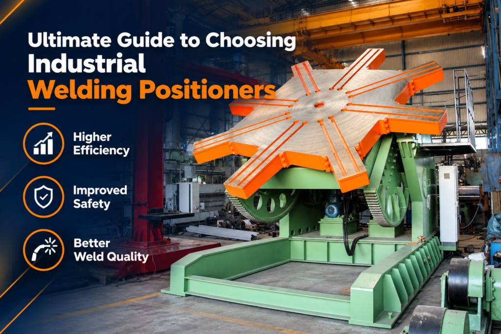 Industrial welding positioners