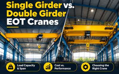 Signle girder vs double girder eot crane